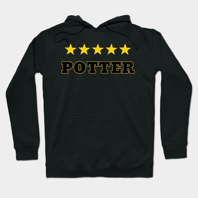 Potter Revirew Hoodie by Turnersartandcrafts